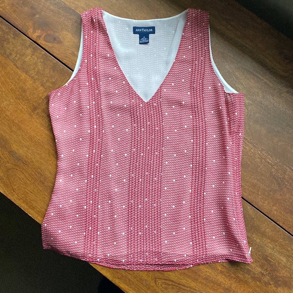 Ann Taylor 100% Silk Blouse
